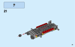 LEGO 76077 instructions page 21 – build guide