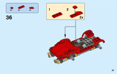 LEGO 76077 instructions page 37 – build guide