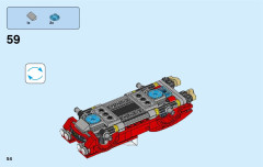 LEGO 76077 instructions page 54 – build guide