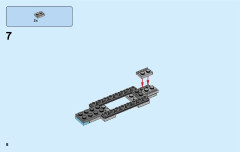 LEGO 76077 instructions page 8 – build guide