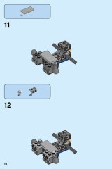 LEGO 76077 instructions page 10 – build guide