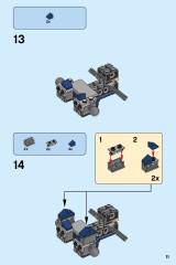 LEGO 76077 instructions page 11 – build guide