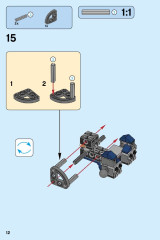 LEGO 76077 instructions page 12 – build guide