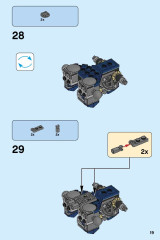 LEGO 76077 instructions page 19 – build guide