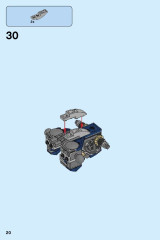 LEGO 76077 instructions page 20 – build guide