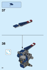 LEGO 76077 instructions page 24 – build guide