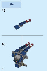 LEGO 76077 instructions page 28 – build guide