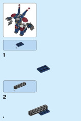 LEGO 76077 instructions page 4 – build guide