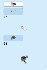 LEGO 76077 instructions page 43 – build guide
