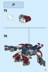 LEGO 76077 instructions page 47 – build guide