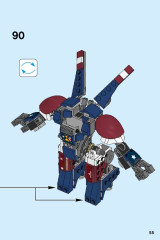 LEGO 76077 instructions page 55 – build guide