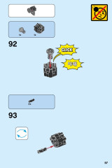 LEGO 76077 instructions page 57 – build guide