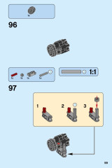 LEGO 76077 instructions page 59 – build guide