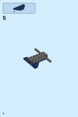 LEGO 76077 instructions page 6 – build guide