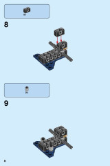 LEGO 76077 instructions page 8 – build guide