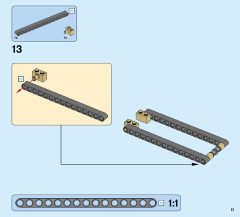 LEGO 76078 instructions page 11 – build guide