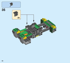 LEGO 76078 instructions page 30 – build guide