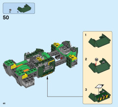 LEGO 76078 instructions page 46 – build guide