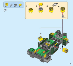 LEGO 76078 instructions page 47 – build guide