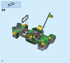 LEGO 76078 instructions page 50 – build guide