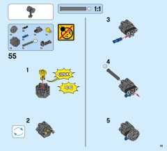 LEGO 76078 instructions page 51 – build guide
