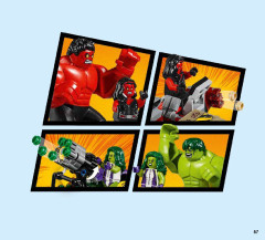 LEGO 76078 instructions page 57 – build guide