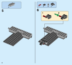 LEGO 76078 instructions page 6 – build guide