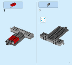 LEGO 76078 instructions page 7 – build guide