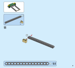 LEGO 76078 instructions page 9 – build guide