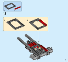 LEGO 76078 instructions page 11 – build guide
