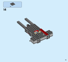 LEGO 76078 instructions page 13 – build guide