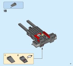 LEGO 76078 instructions page 17 – build guide