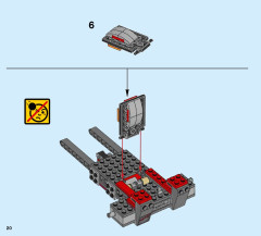 LEGO 76078 instructions page 20 – build guide