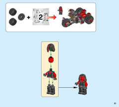 LEGO 76078 instructions page 31 – build guide