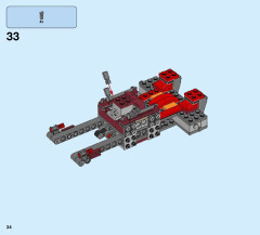 LEGO 76078 instructions page 34 – build guide