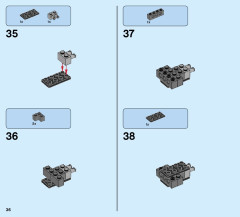 LEGO 76078 instructions page 36 – build guide