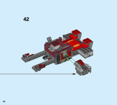 LEGO 76078 instructions page 38 – build guide