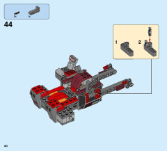 LEGO 76078 instructions page 40 – build guide
