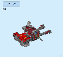 LEGO 76078 instructions page 41 – build guide