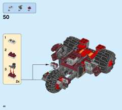 LEGO 76078 instructions page 46 – build guide