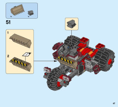 LEGO 76078 instructions page 47 – build guide