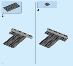 LEGO 76078 instructions page 6 – build guide