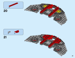 LEGO 76079 instructions page 21 – build guide