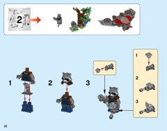 LEGO 76079 instructions page 22 – build guide