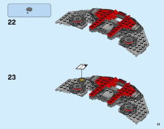 LEGO 76079 instructions page 23 – build guide