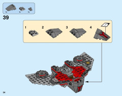 LEGO 76079 instructions page 34 – build guide