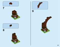 LEGO 76079 instructions page 43 – build guide