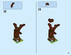 LEGO 76079 instructions page 45 – build guide