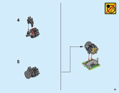 LEGO 76079 instructions page 53 – build guide
