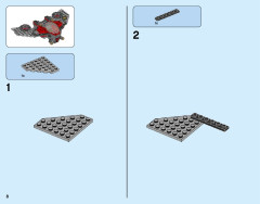 LEGO 76079 instructions page 8 – build guide